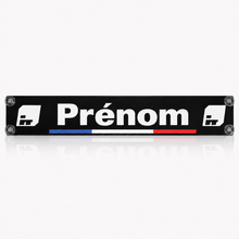 Plaque lumineuse led camion PAYS prénom & logos