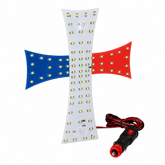 Croix lumineuse camion DRAPEAU led