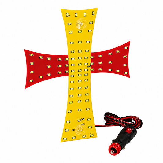 Croix lumineuse camion DRAPEAU led