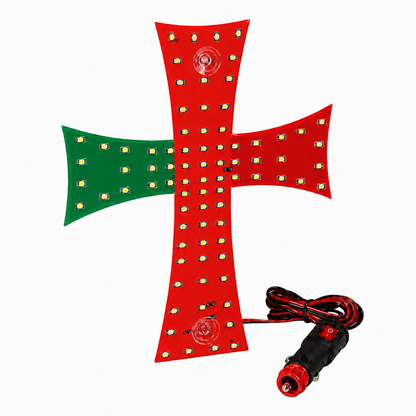 Croix lumineuse camion DRAPEAU led