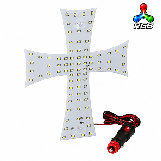 Croix lumineuse camion RGB